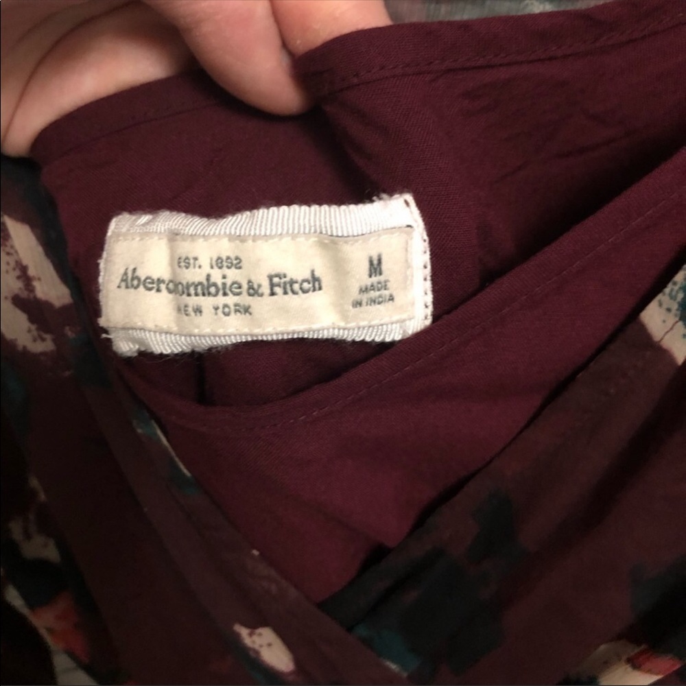 Abercrombie & Fitch Bell Sleeve Floral Dress - Picture 3 of 7